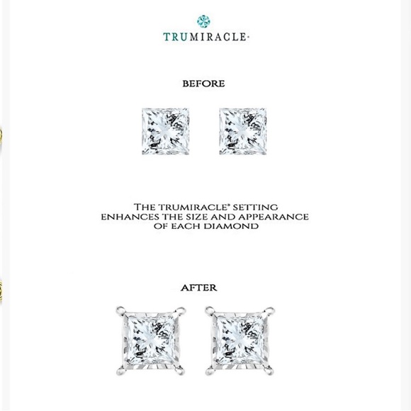 tru miracle Jewelry - TruMiracle Diamond Stud Earrings  (1 ct. t.w.) in 14kYellow